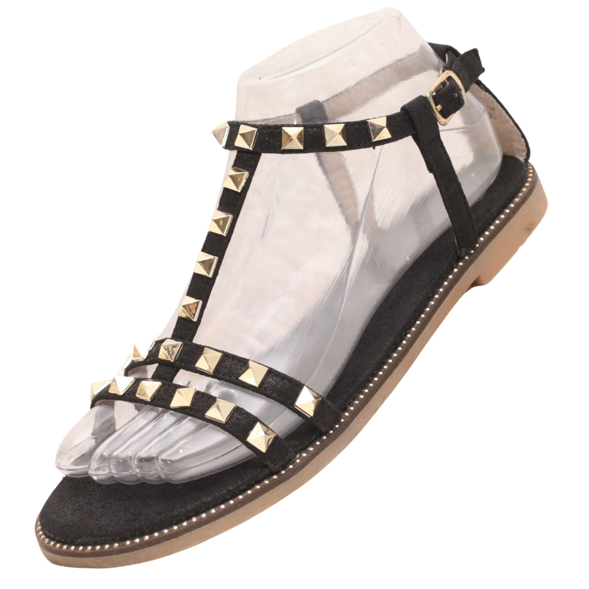 Fashion Victim Stone Stap Sandal