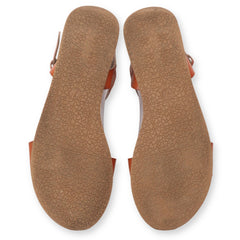 Open Toe Ankle Strap Flats