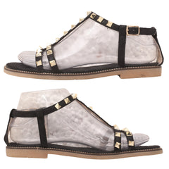 Fashion Victim Stone Stap Sandal