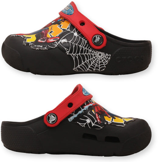 Crocs Kids Fun Lab Spider-Man Lights Clogs