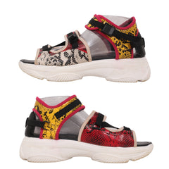 Cape Robbin Snake Print Women Sandals