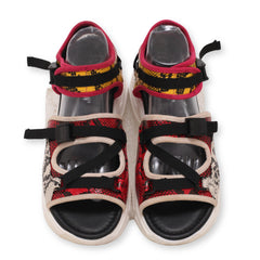 Cape Robbin Snake Print Women Sandals