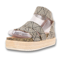 "Qupid" Stylish Strappy Comfort Heels