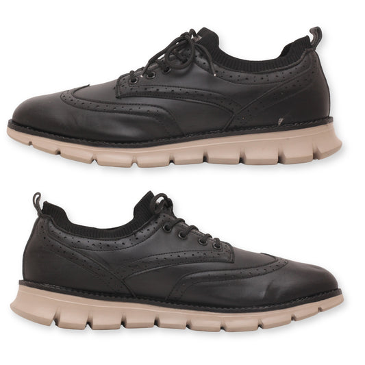 HAOYUNDONG Men's Lace-Up Sneaker