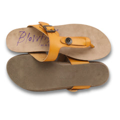 "Blow Fish" T Strap Flats