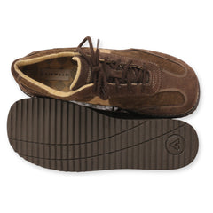 AIRWALK Creepers Brown Suede Corduroy Skate Sneakers