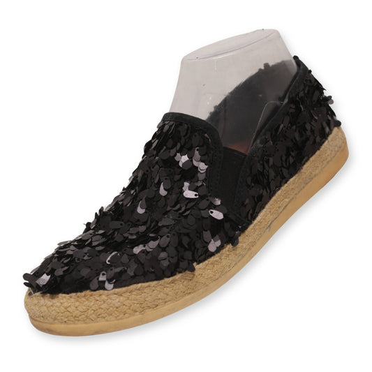 Women's Sequin Espadrille Casual Shoes