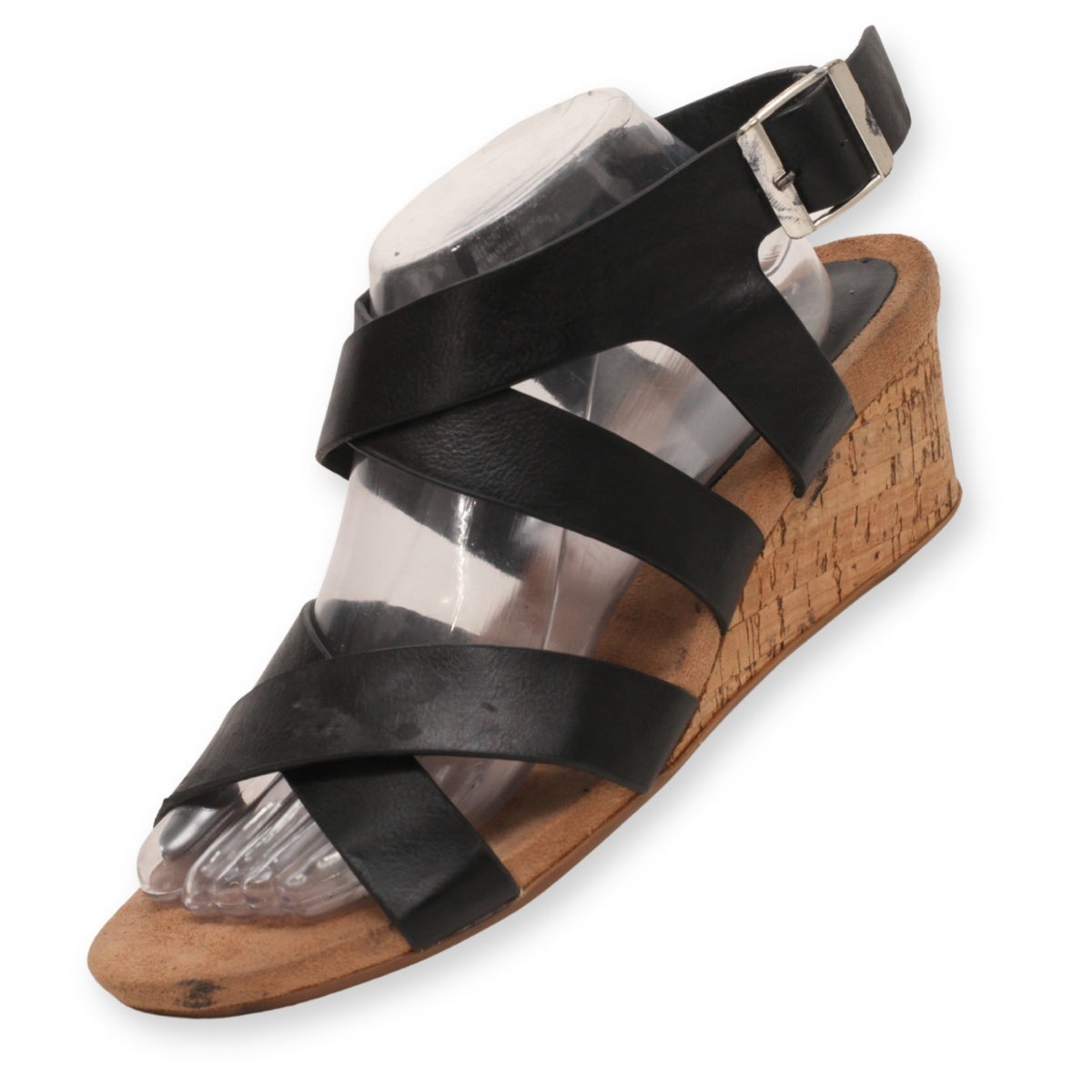 Wedge vegan leather Heel by "diba"