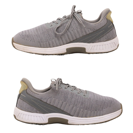 Orthofeet Lace-Up Men's Casual Shoes