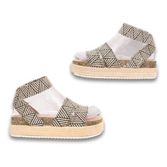 "Qupid" Stylish Strappy Comfort Heels