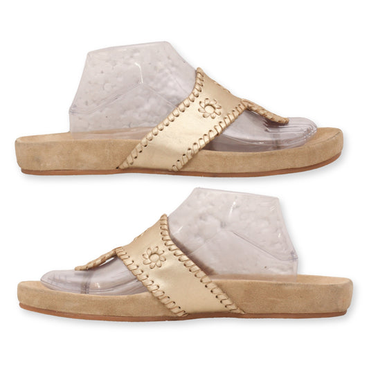 JACK ROGERS T-Strap Slippers