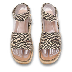 "Qupid" Stylish Strappy Comfort Heels