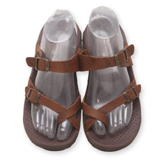 Skechers Women's Buckle Strap Slipper