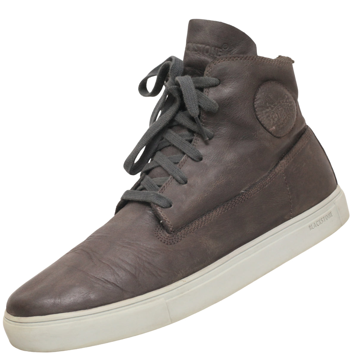 Black Stone Lace-Up Men's Casual Shoes