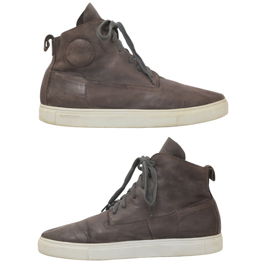 Black Stone Lace-Up Men's Casual Shoes
