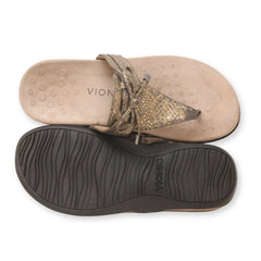 Vionic Snake Print Slide Slippers