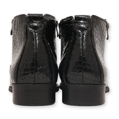 Santimon Men's Ankle Zipper Boots