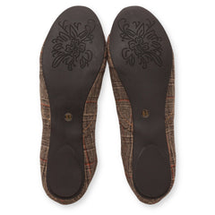 Kelly & Katie plaid ballet flats