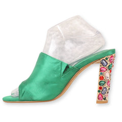Madrag Colorful Rhinestone Crystal Heel