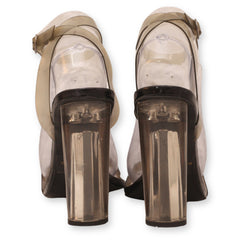 By The Way Women Ankle Strap Heel