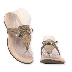 Vionic Snake Print Slide Slippers