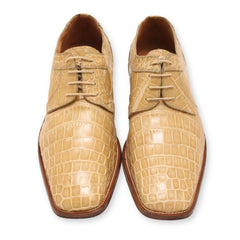 David Eden Men's Alligator Leather Shoes