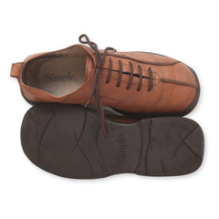 Simple Lace-Up Men's Casual Shoes
