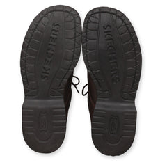 Skechers Leather Lace-Up Casual Shoes