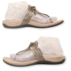 Vionic Snake Print Slide Slippers