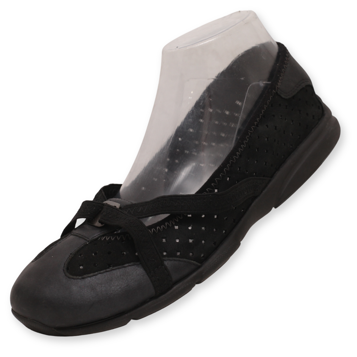 Womens Slip On Casual Ballerina Style Pump