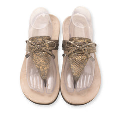 Vionic Snake Print Slide Slippers