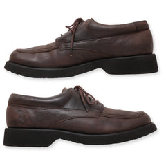 Skechers Leather Lace-Up Casual Shoes