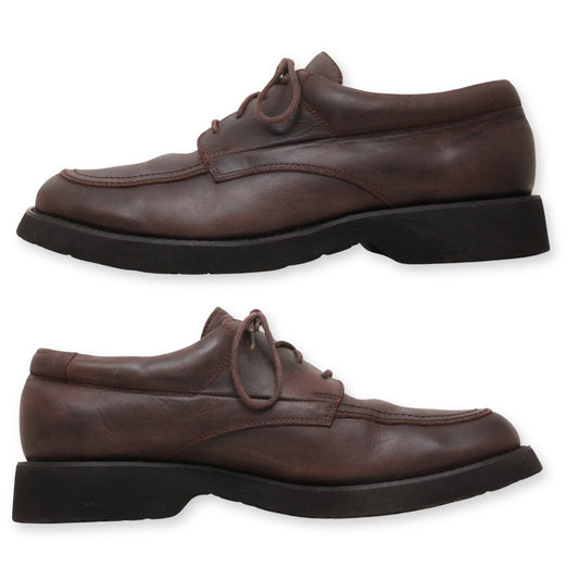 Skechers Leather Lace-Up Casual Shoes