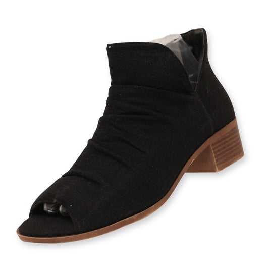 Soda South Women's Block Heel Ankle Boot