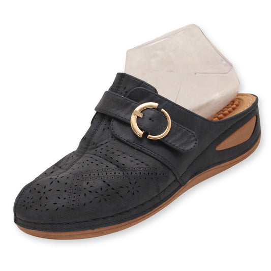 Alicegana Breathable Wedge Mules