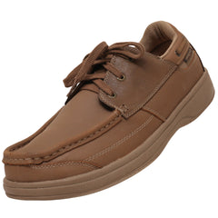 Orthofeet Lace-Up Men's Casual Shoes