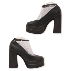 Ankle Strap High Heel Shoes
