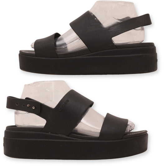 Crocs Women's Brooklyn Low Wedge Sandals