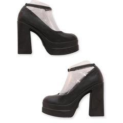 Ankle Strap High Heel Shoes