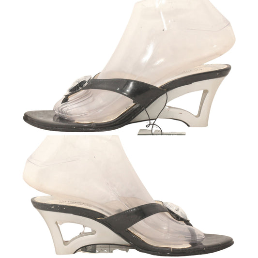 Moda Rosetty Flip Flop Heels Sandals