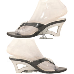 Moda Rosetty Flip Flop Heels Sandals