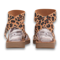 Indego Printed Strap Sandals