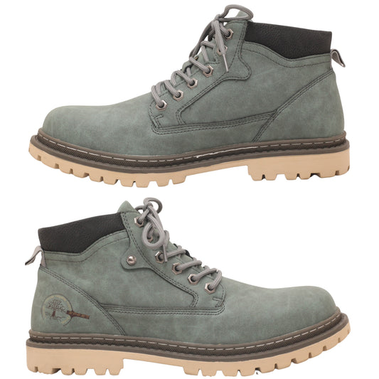Fashion Men's Lace-Up Boots