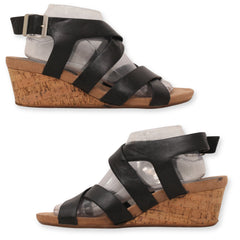 Wedge vegan leather Heel by "diba"