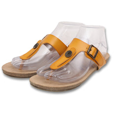 "Blow Fish" T Strap Flats