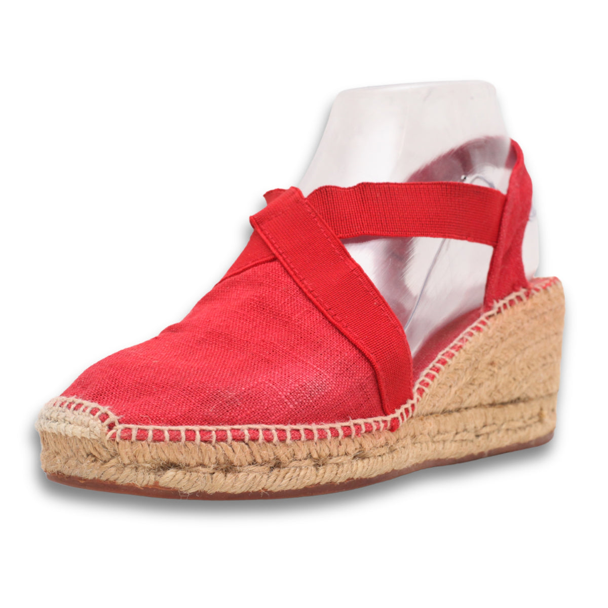 Ankle Strap Woven Wedges