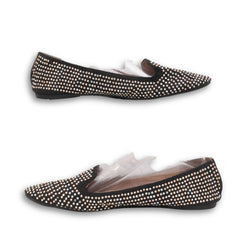 Beaded Loafer Pumps