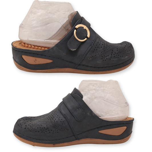 Alicegana Breathable Wedge Mules