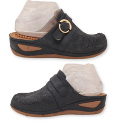 Alicegana Breathable Wedge Mules
