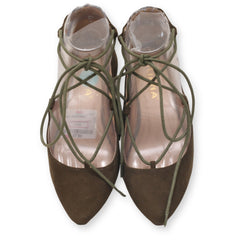 LIiliana Pointed-Toe Flats Pumps